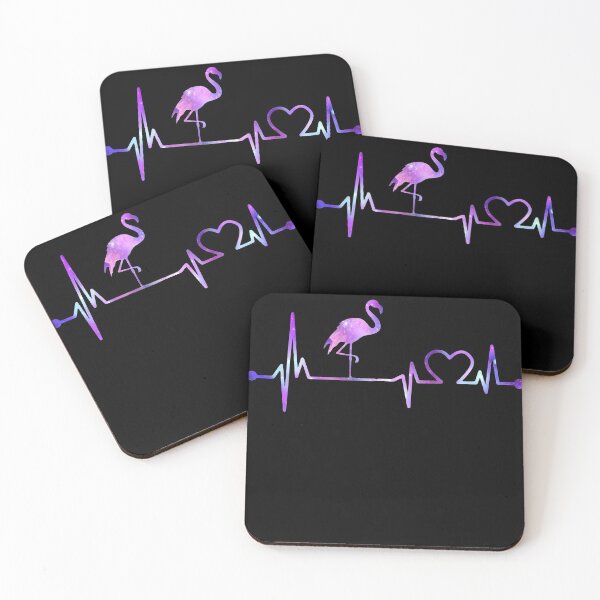 Item preview, FLAMINGO HEARTBEAT GALAXY designed and sold by tinydreams10.