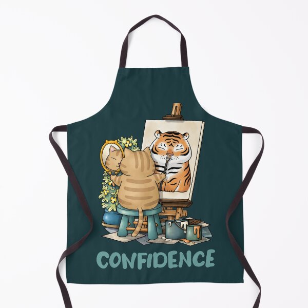 Item preview, Cat Confidence Self Portrait designed and sold by Takeda-art.