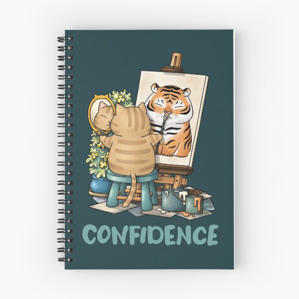 Item preview, Cat Confidence Self Portrait designed and sold by Takeda-art.