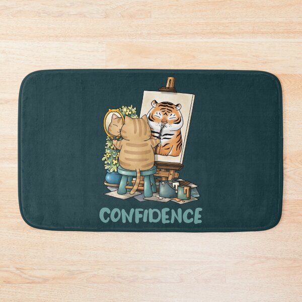 Item preview, Cat Confidence Self Portrait designed and sold by Takeda-art.
