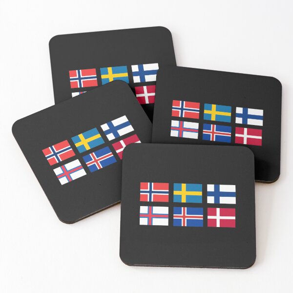 Item preview, Scandinavian flags designed and sold by TuanHuy.