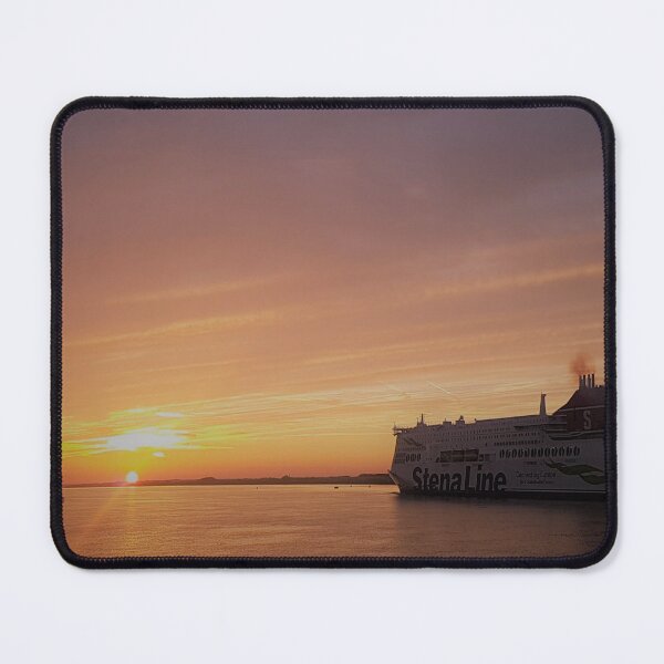 Item preview, Ship by Sunset Photographic Print designed and sold by WearWolfDesigns.