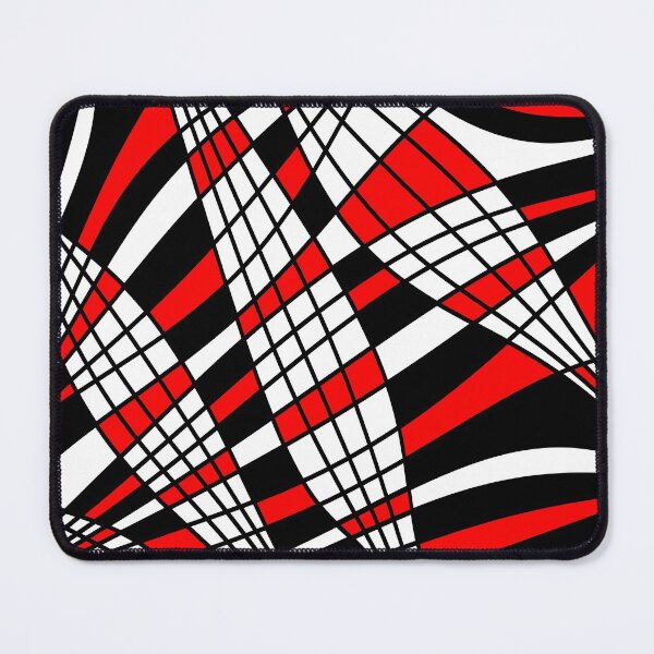 Item preview, Abstract pattern - red, black and white. designed and sold by K.S ART.