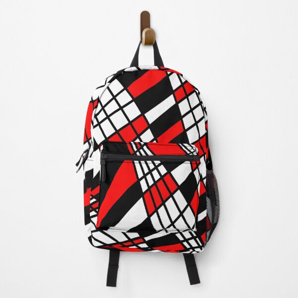 Item preview, Abstract pattern - red, black and white. designed and sold by K.S ART.