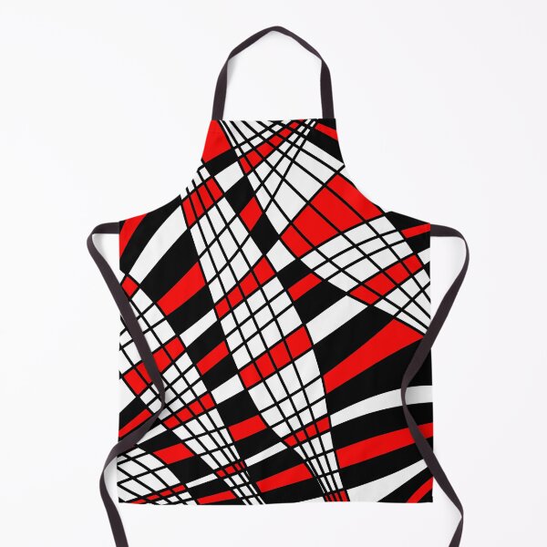 Item preview, Abstract pattern - red, black and white. designed and sold by K.S ART.