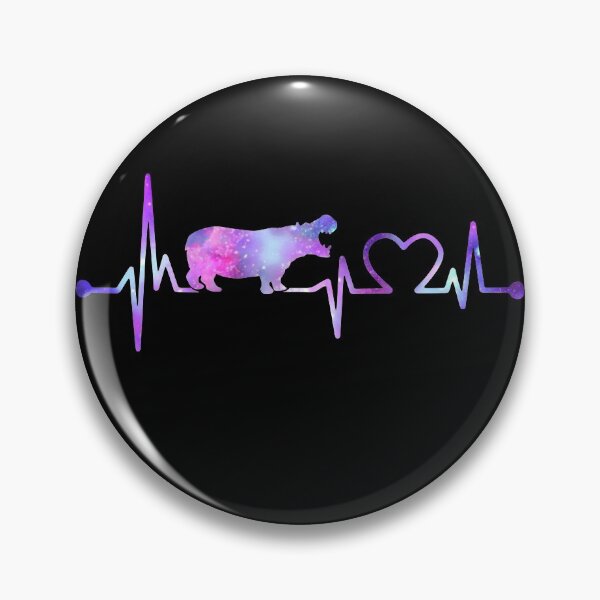 Item preview, HIPPO HEARTBEAT GALAXY designed and sold by tinydreams10.