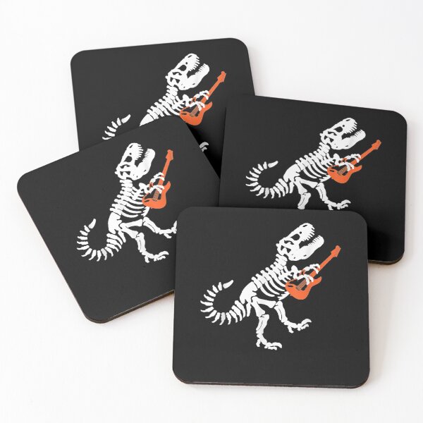Item preview,  Skeleton Dinosaur Electric Guitar Halloween Gift designed and sold by ritaz78.