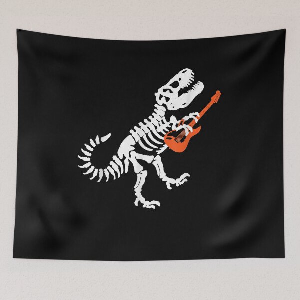 Item preview,  Skeleton Dinosaur Electric Guitar Halloween Gift designed and sold by ritaz78.