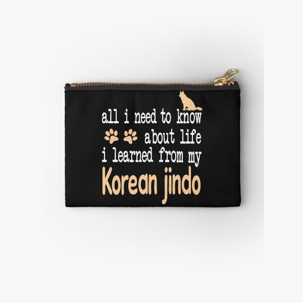 Item preview, All I Need To Know About Life I Learned From My Korean Jindo  designed and sold by LoomLight.