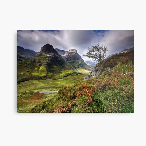Three Sisters of Glencoe Metal Print