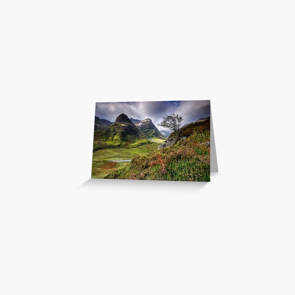 Three Sisters of Glencoe Greeting Card