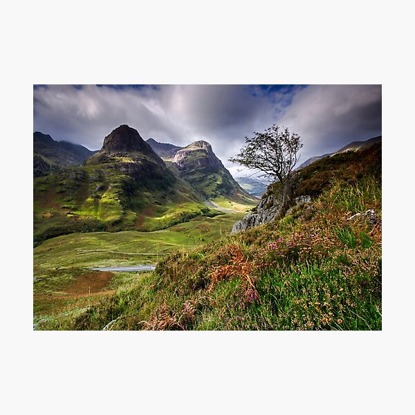 Three Sisters of Glencoe Photographic Print