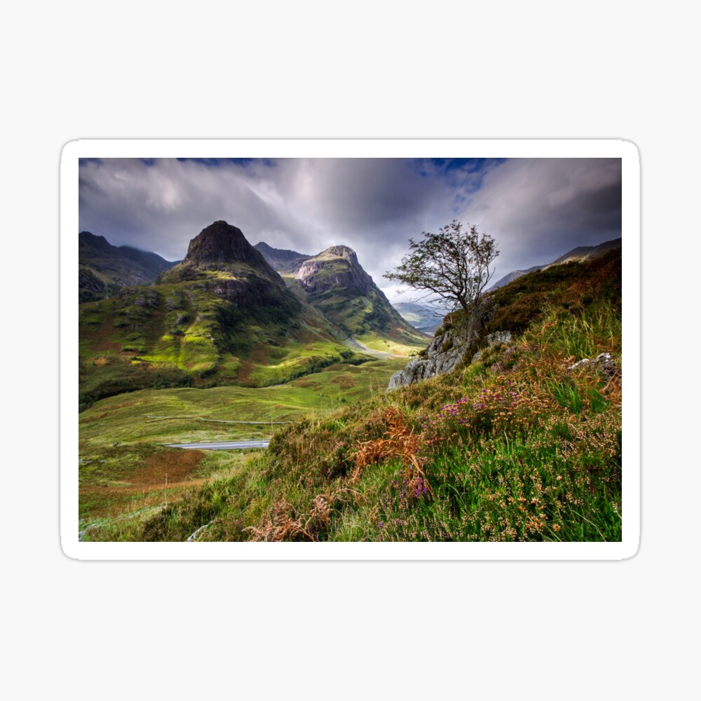 Three Sisters of Glencoe Sticker