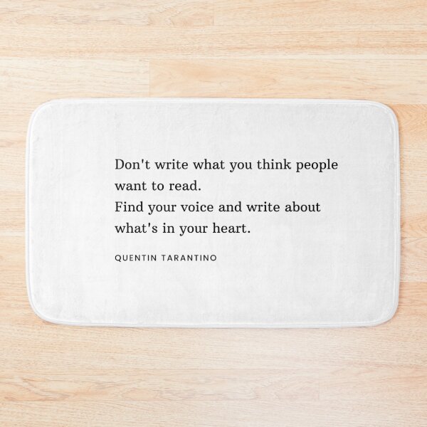 Item preview, Quentin Tarantino Motivational Quote designed and sold by JennyChann.