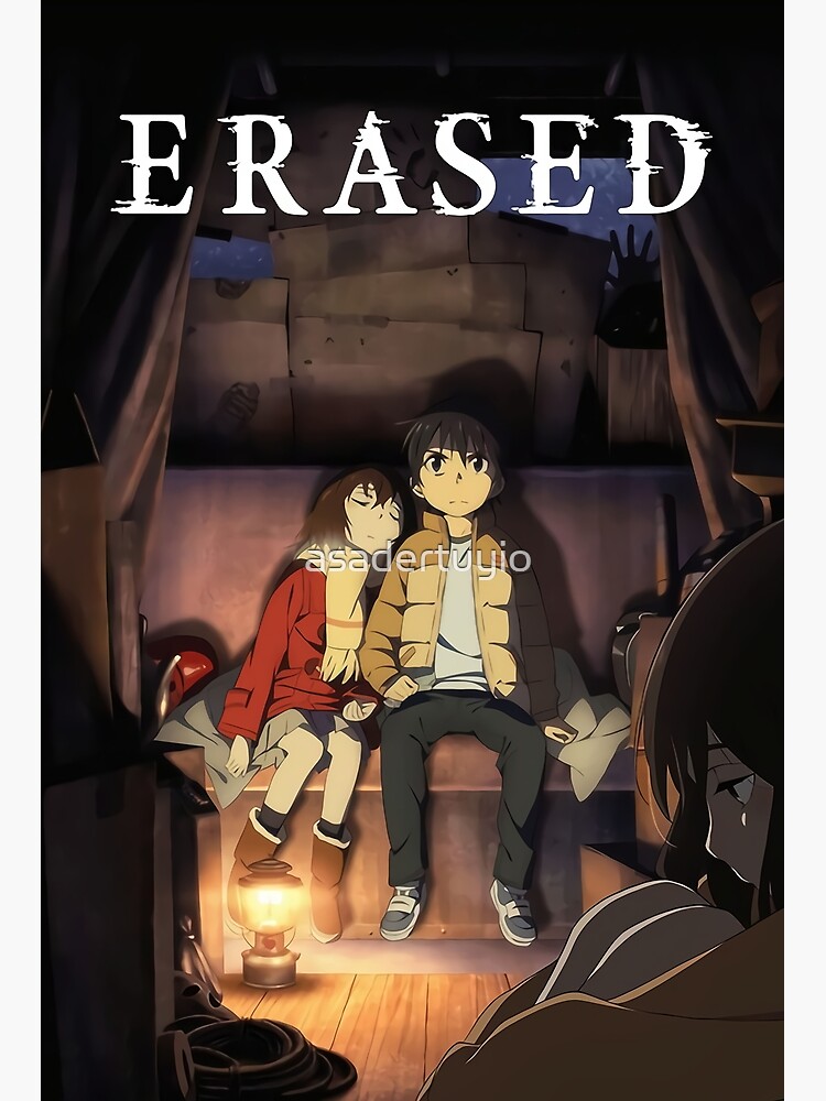 Erased Anime Posters for Sale