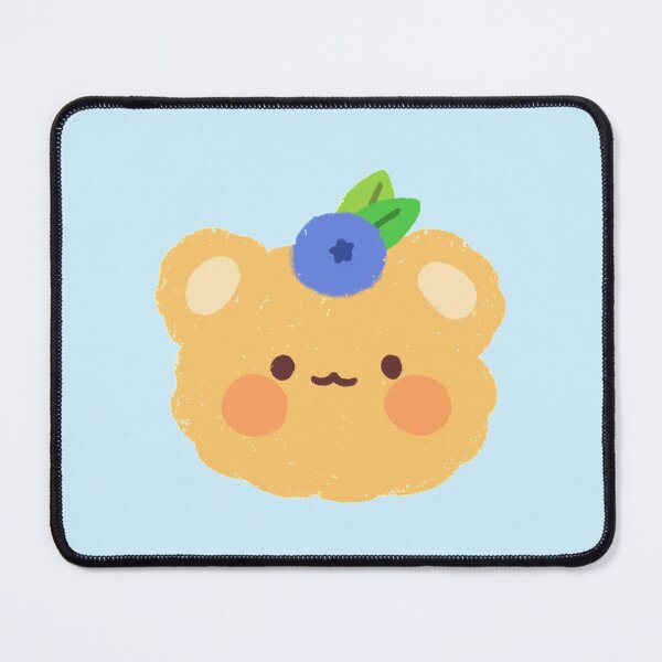 Item preview, Cute Cartoon Bear With Blueberry designed and sold by ViolettLight.