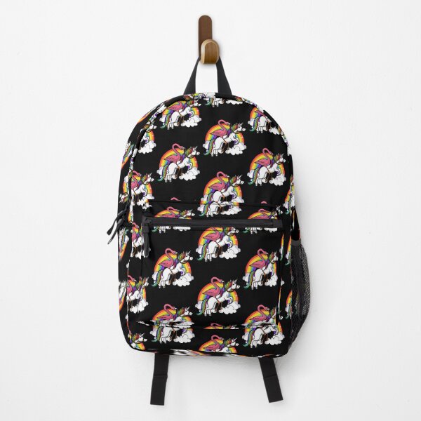 Item preview, Flamingo Bird Riding Unicorn designed and sold by underheaven.