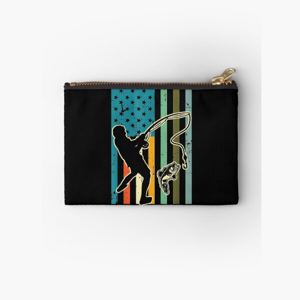 Item preview,  Bass Retro American Flag Fishing Vintage Fish designed and sold by ritaz78.