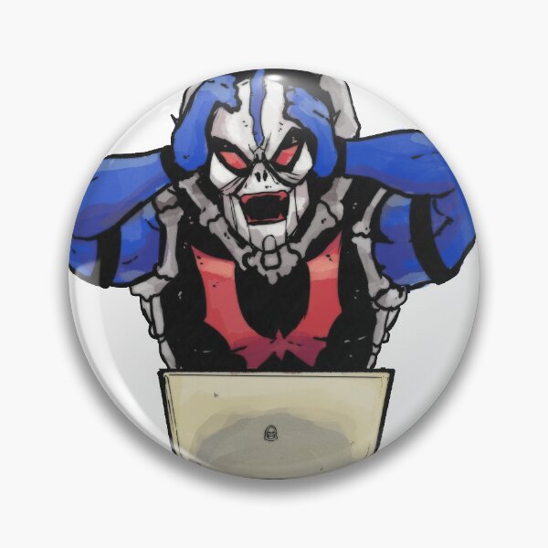 Item preview, blue goblin man is outraged designed and sold by classiclifehero.