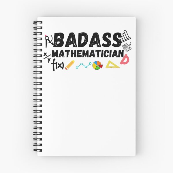 Item preview, badass mathematician. funny math gift designed and sold by ronaldsonou.