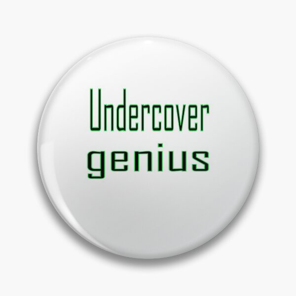 Artikelvorschau, Undercover-Genie entworfen und verkauft von CottagePop.