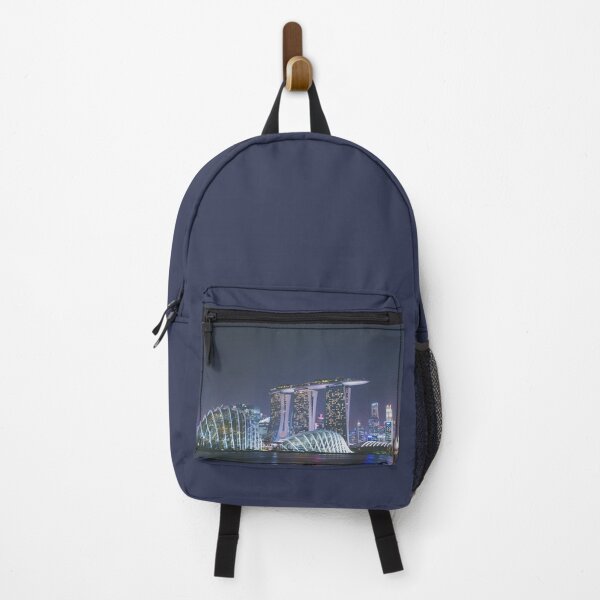 Item preview, Singapore Night Cityscape - Gardens By The Bay and MBS designed and sold by Sun-Blessed.