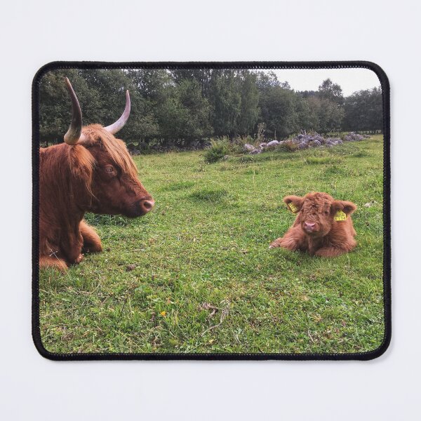 Item preview, Scottish Highland Cattle Calf 1807 designed and sold by SaarelaHighland.