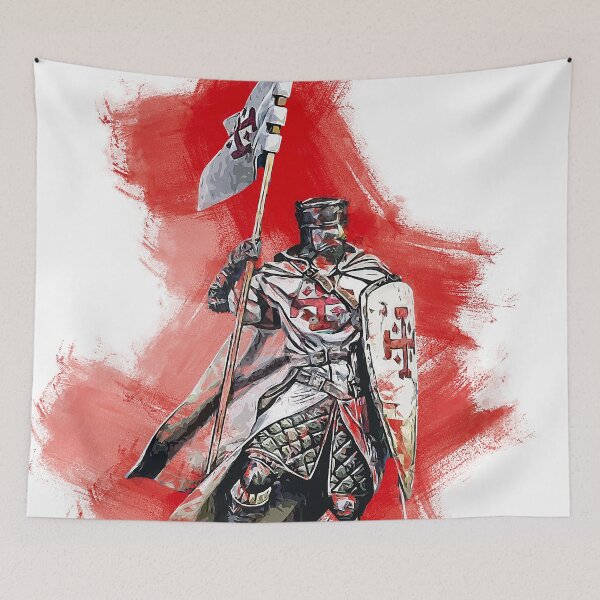 Item preview, Crusader Warrior designed and sold by AM FineArtPrints.