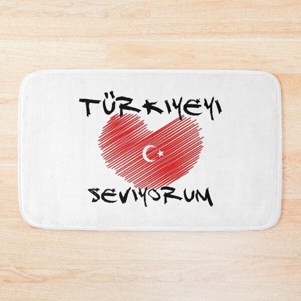 Item preview, Türkiyeyi seviorum, I love Turkey, go turkey designed and sold by underdogsgrit.