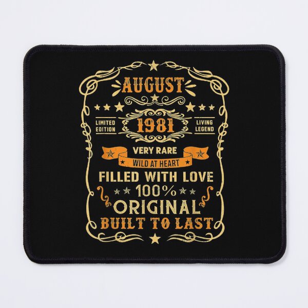 Item preview, August 1981 Vintage Years 40th Birthday Gifts designed and sold by ritaz78.
