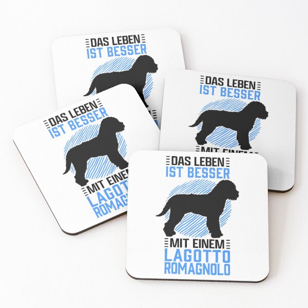 Item preview, Life with Lagotto Romagnolo truffle dog saying designed and sold by madgrfx.