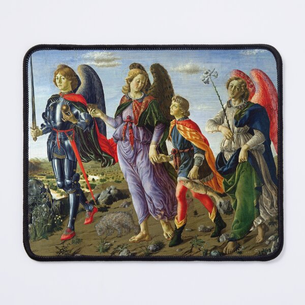Item preview, THREE ARCHANGELS AND TOBIAS designed and sold by BulganLumini.