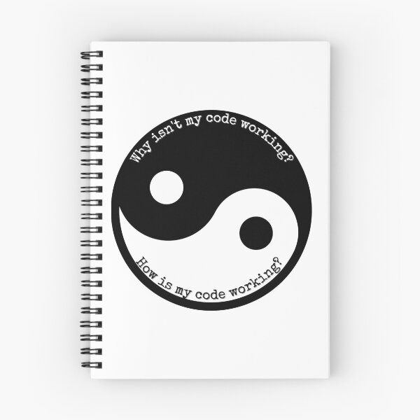 Item preview, Yin and yang of programming and coding  - Funny designed and sold by Programmer's  Life and Humor.