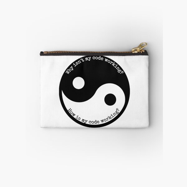 Item preview, Yin and yang of programming and coding  - Funny designed and sold by Programmer's  Life and Humor.
