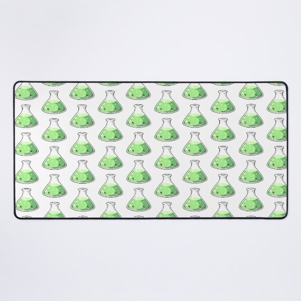 Item preview, Green Science Beaker Kawaii designed and sold by karspaul.