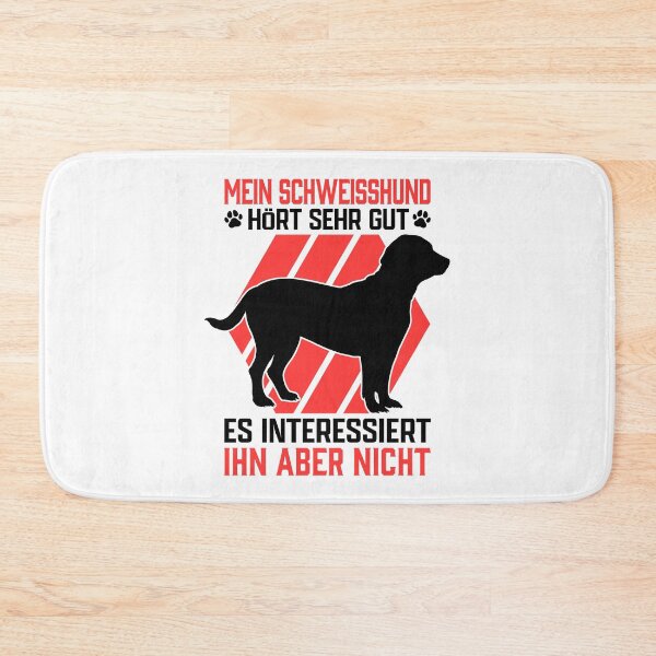Item preview, Hanoverian welding dog hears the hunting dog saying well designed and sold by madgrfx.
