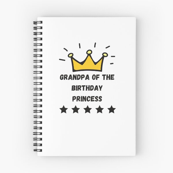 Item preview, grandpa of the birthday princess designed and sold by Anup786.
