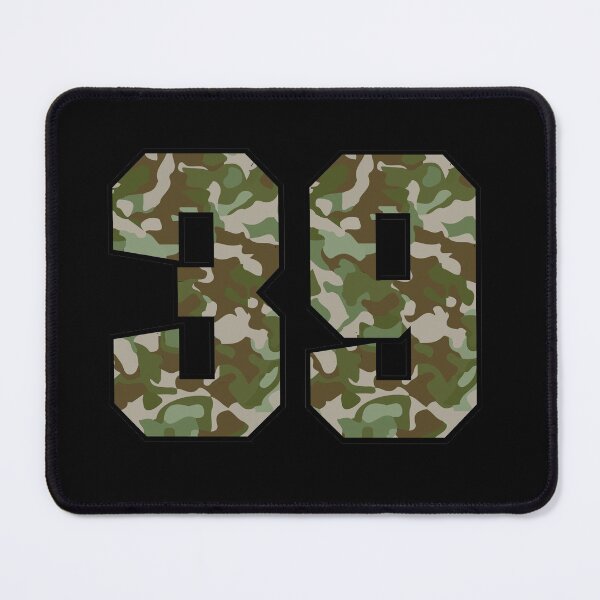 Item preview, Army Camouflage Number Thirty-Nine Veteran Lucky Number 39 designed and sold by Urosek.