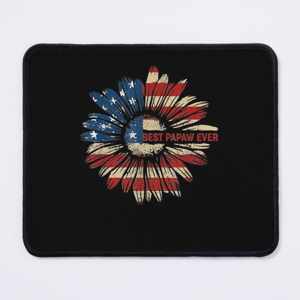 Item preview, Papaw Best Ever American Flag Sunflower Patriotic designed and sold by ritaz78.