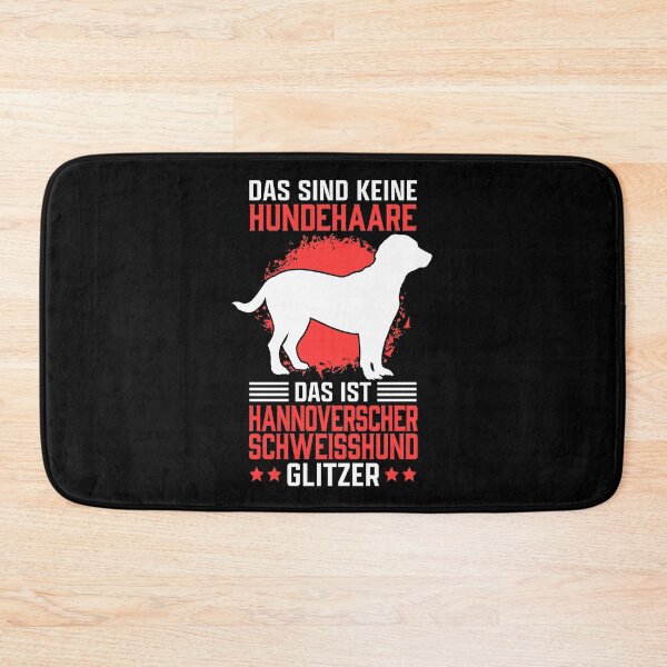 Item preview, Hanoverian welding dog glitter hunting dog saying designed and sold by madgrfx.