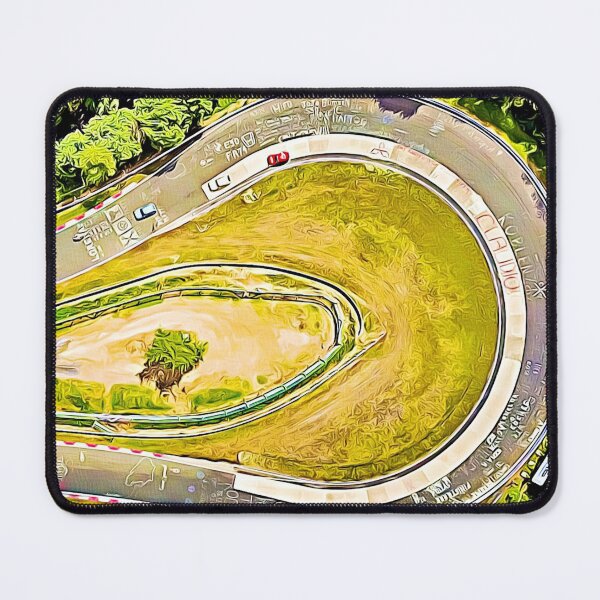 Item preview, Nordschleife Carousel Poster – Iconic Nürburgring Green Hell Art designed and sold by Road To Track.