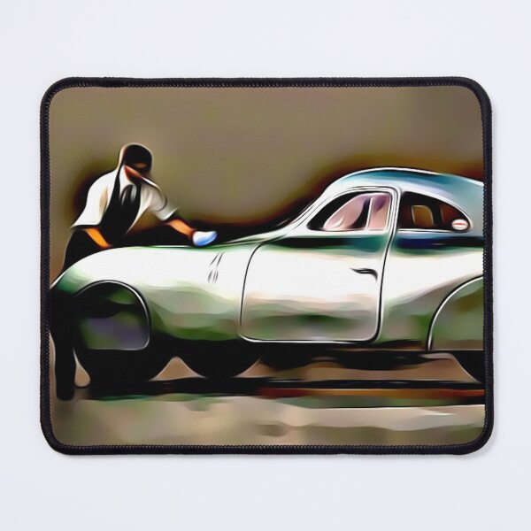 Artikelvorschau, Vintage Streamliner Coupe Art Print – Classic Retro Racing Car entworfen und verkauft von Road To Track.