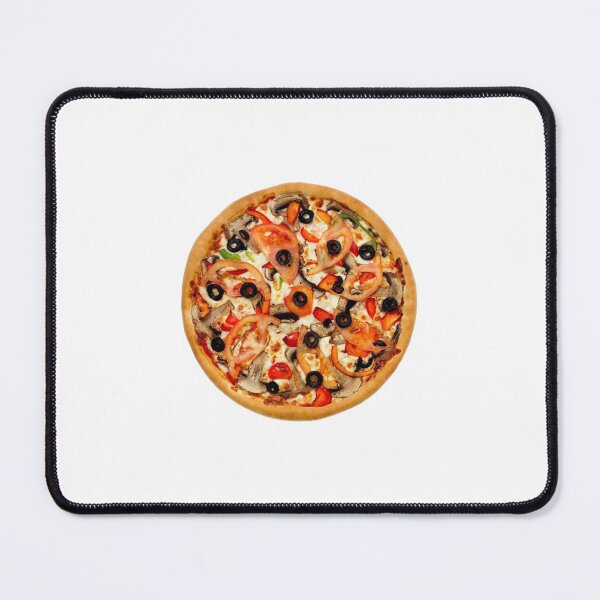 Item preview, Classic Margherita Pizza Art Print – Delicious Food Illustration designed and sold by Road To Track.