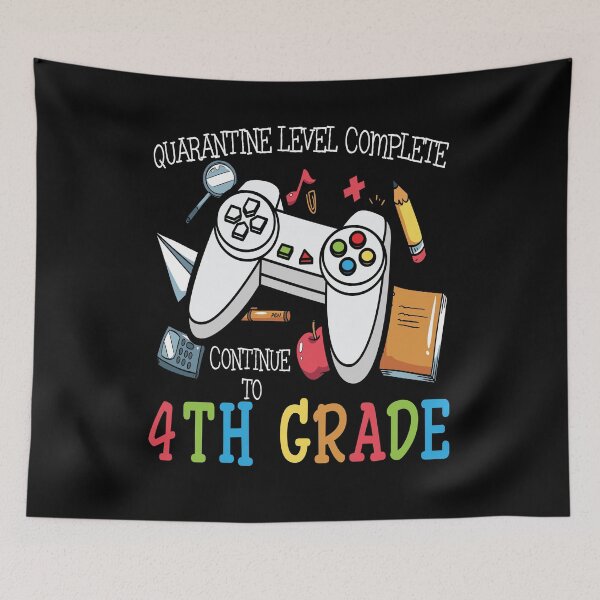 Item preview, Quarantine Level Complete Continue to 4th Grade  designed and sold by king's Outfit.