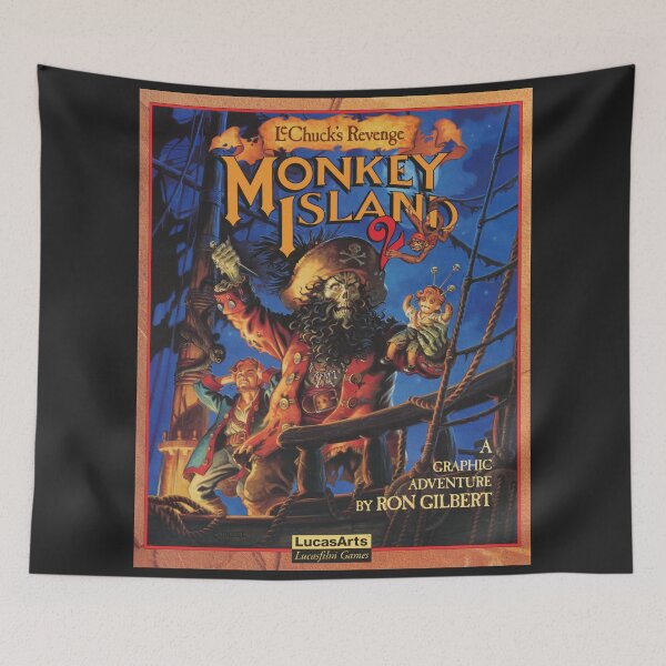 Item preview, Monkey Island 2 Retro Video Game designed and sold by Movie-Takedown.