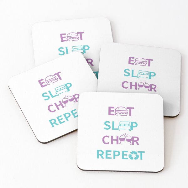 Item preview, EAT SLEEP CHEER REPEAT - with graphics designed and sold by dkdk-kdk.