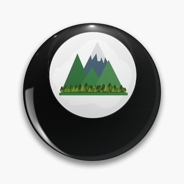 Item preview, Mountain Scape With White Background designed and sold by FaceIronin.