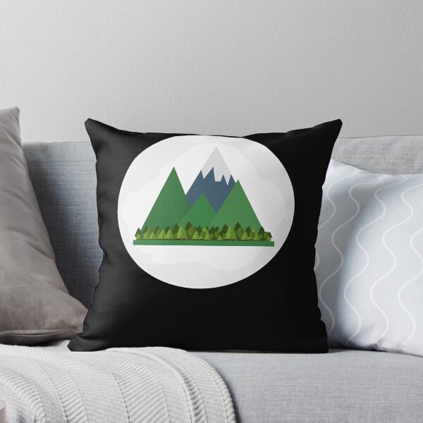 Item preview, Mountain Scape With White Background designed and sold by FaceIronin.