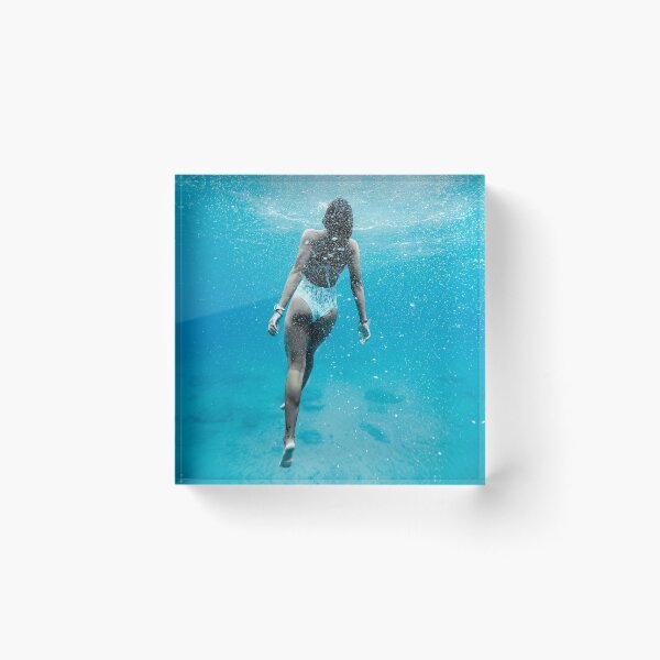 Item preview, Woman Swimming Under Water designed and sold by JoyforU.