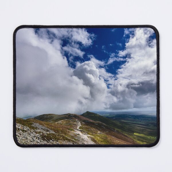 Item preview, Landscape from the top of the mountain Croagh Patrick, nicknamed the Reek in County Mayo after Mweelrea and Nephin, Ireland designed and sold by AlbertMi.